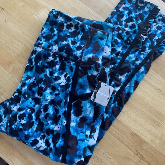 FREE PEOPLE FP MOVEMENT You're a Peach Leggings L - Picture 2 of 7